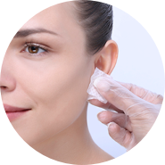 Ear Piercing - Step 1 Cleanse