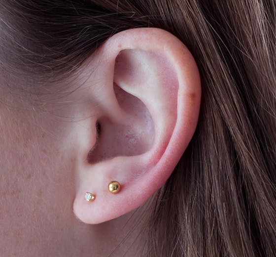 Several deals ear piercings